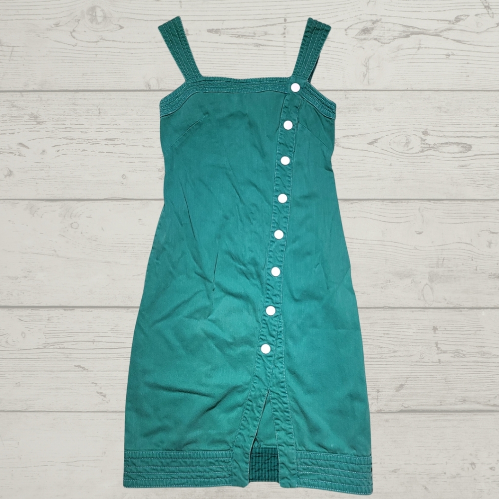 Anthropologie Maeve Elizabeth Green Dress - Picture 3 of 10